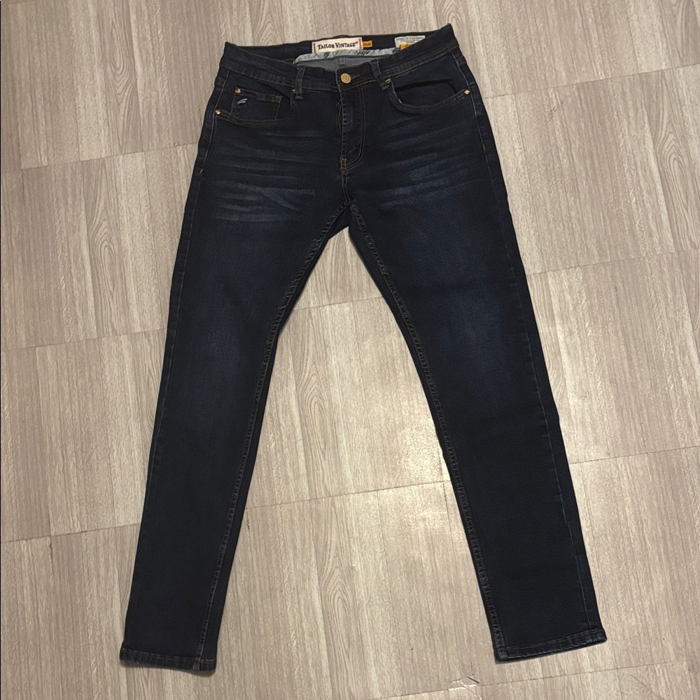 Polo by Ralph Lauren Men's Dark Blue Slim Jeans
